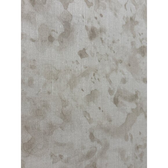 Beige Abstract Watercolor Fabric 1/2 yard x 46" Cotton Sewing Crafting Quilting - Picture 1 of 4